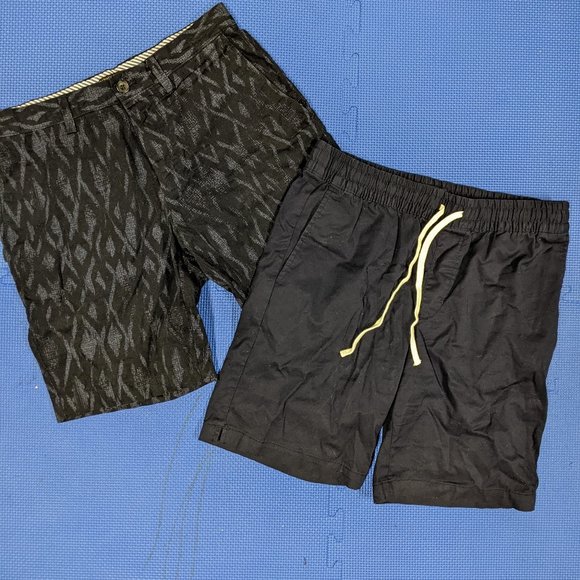 Pair of Men's Navy Banana Republic Shorts Size 30/Small - Picture 1 of 13